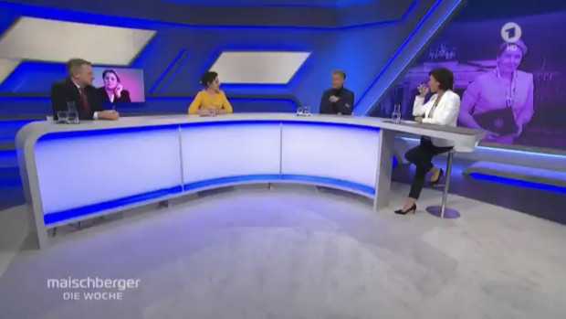 Maischberger gab Leif Erik Sander und Nelson Müller zu wenig Raum