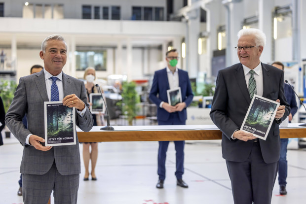 Grüne Koalitionen im Südwesten: Viele tausend neue Windräder …