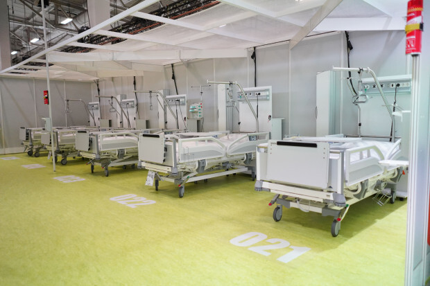 Berlin baut Corona-Klinik wieder ab, die nie benutzt wurde