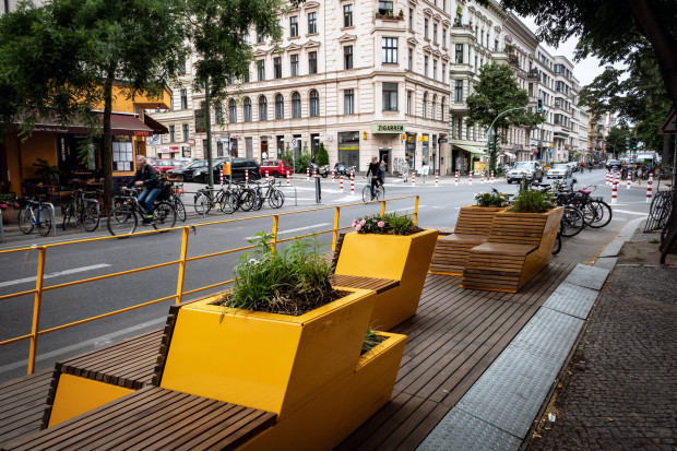 Parklets: Berliner Senat investiert 350.000€ in weitere Parkplatzvernichtung