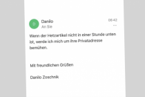 Grünen-Funktionär bedroht Journalistin – und prahlte offenbar mit dem Besitz von Schusswaffen