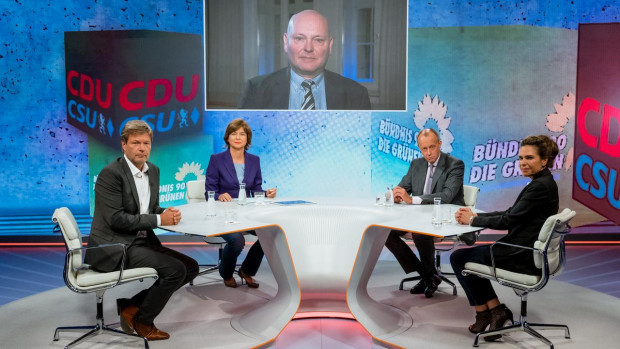 Bei Illner: Habeck und Merz im Drückeberger-Duell