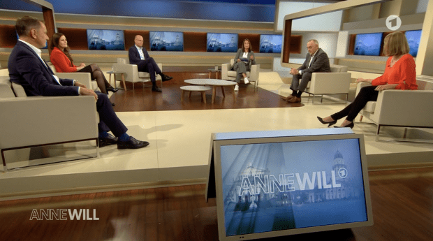 Bei Anne Will steht Rotgrünrot im Raum und CDU-Brinkhaus sieht farblos zu