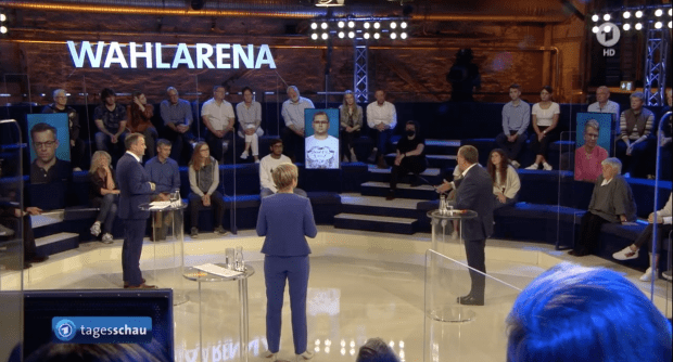 Linke Aktivisten stellen in der ARD-Wahlarena „Bürgerfragen“