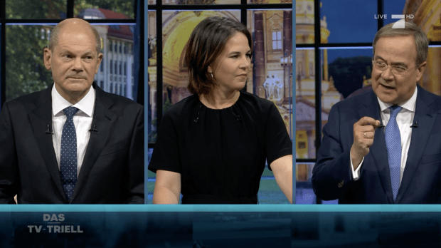 Das letzte „Triell“ bei Sat1: Scholz angeschlagen, Baerbock aufgedreht, Laschet langweilig