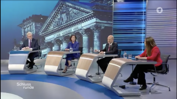 Die Kandidaten der Parteien im Assessmentcenter bei ARD und ZDF