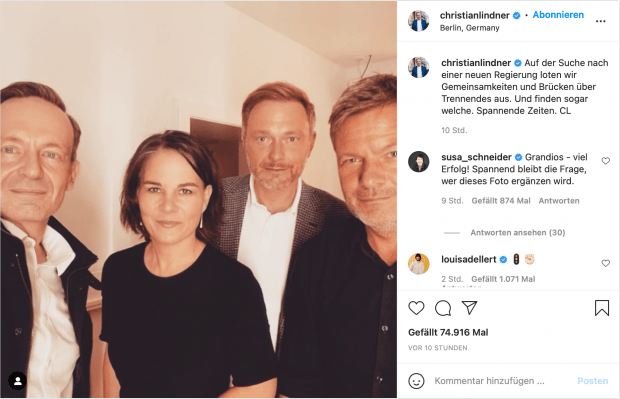 „Zitrus-Koalition“ – versuchen Habeck und Lindner beim Koalitionsmachen neue Wege?