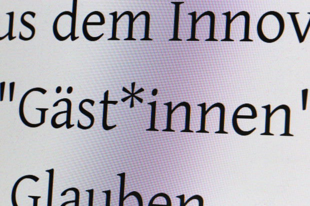 Gendern als politisches Bekenntnissymbol