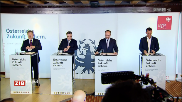 Österreich: Erst Lockdown für alle, dann wieder für Nicht-Geimpfte und Impfpflicht ab 2022