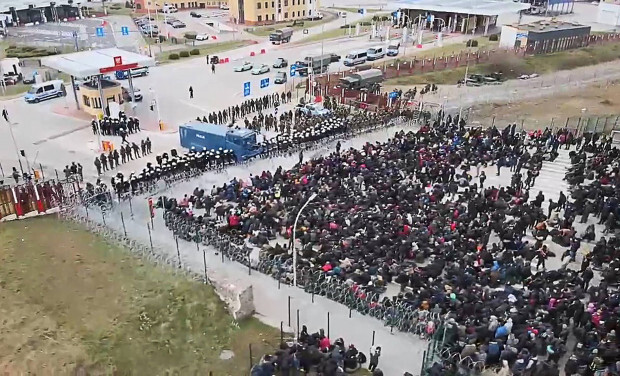 Polen: An der weißrussischen Grenze droht ein größerer Durchbruch