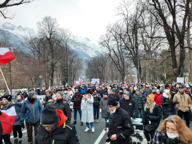 Demonstrationen gegen Corona-Zwangsmaßnahmen