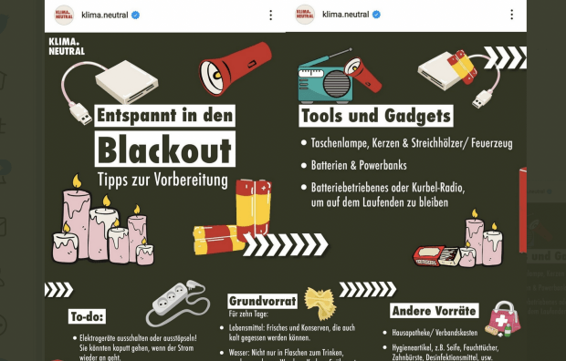 Mit dem WDR entspannt in den Blackout