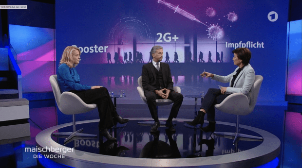 Palmer bei Maischberger: Egal, ob das Verfassungsgericht die Impfpflicht kippt – bis zum Urteil wären eh alle geimpft
