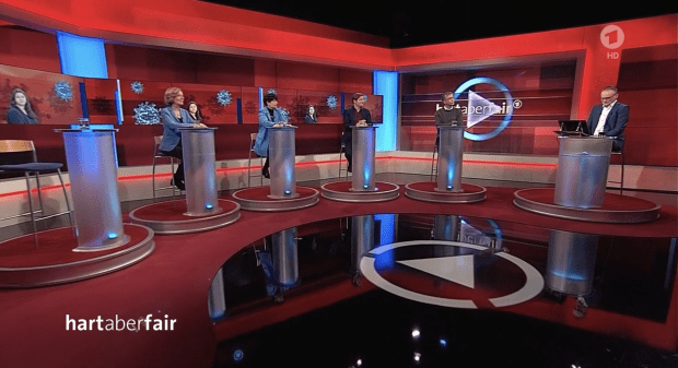 Bei Hart aber Fair: Verschwörungstheorien gegen Impfpflicht-Gegner – und ein Hauch von Umdenken