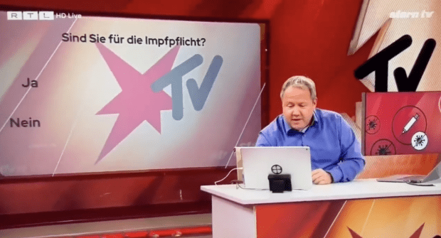 Chaos bei Stern TV: Wenn eine Umfrage zur Impfpflicht ein unerwünschtes Ergebnis bringt…