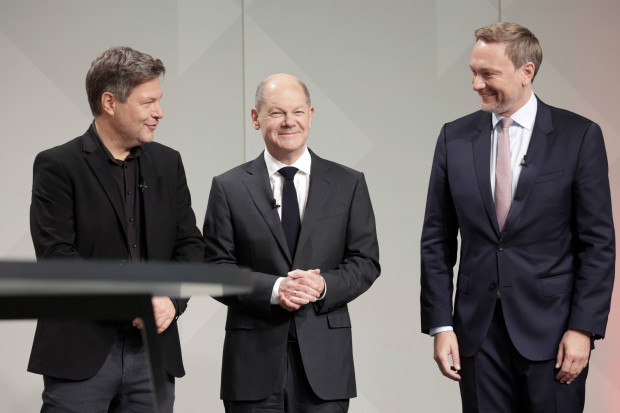 Die Ampel lädt zum Büffet