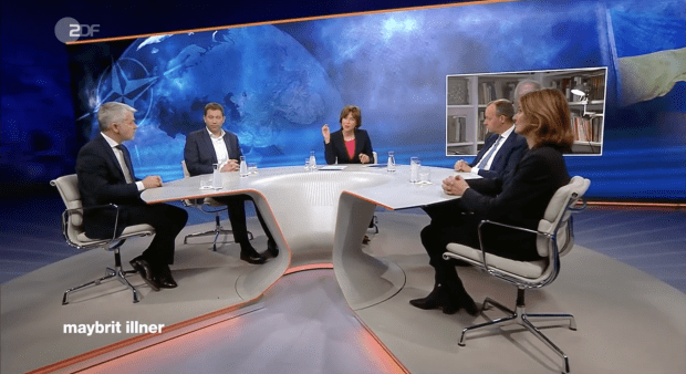 Großes Ukraine-Aktenschreddern bei Illner: Rette ich meine Ideologie oder meinen Kopf?