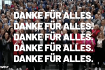 „Danke für alles“ – neue Künstleraktion macht sich über Corona-Politik lustig