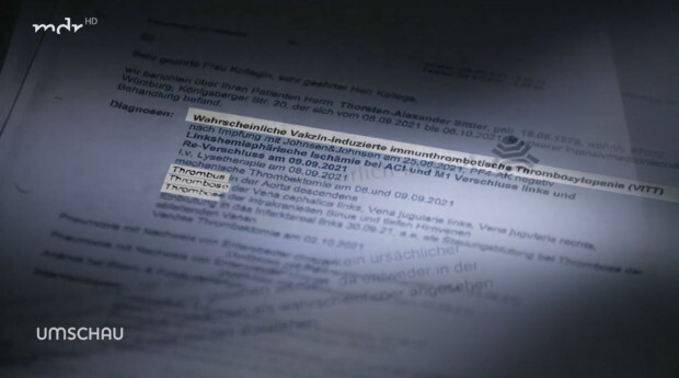 Aufsehenerregende Dokumentation im MDR zu Impfnebenwirkungen