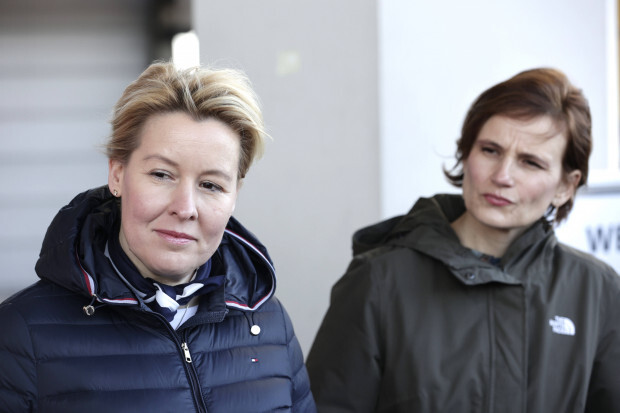 Franziska Giffey mitten im Chaos: Flüchtlinge verlieren ihre Unterkünfte