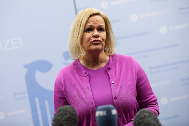 Faeser gegen die Registrierung von Flüchtlingen