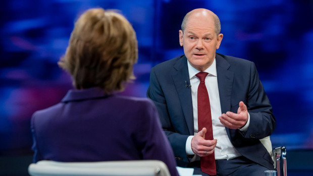 Der Kanzler im Ukraine-Gespräch bei Illner: Olaf Scholz wusste von nichts