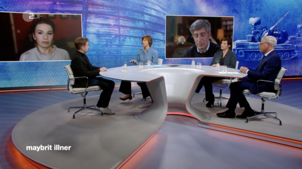 Friedensgespräche im Offenen-Brief-Krieg bei Illner – und tatsächlich Debatte