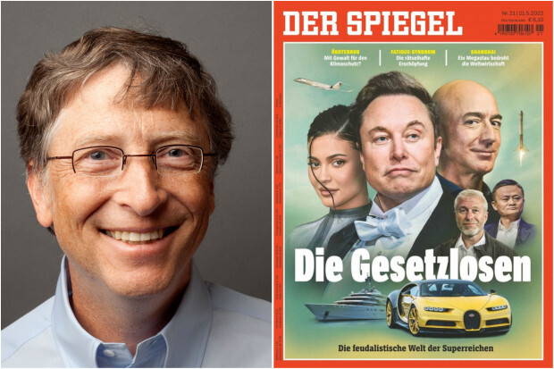 „Spiegel“ im publizistischen Kampf gegen Milliardäre – Bill Gates wird verschont