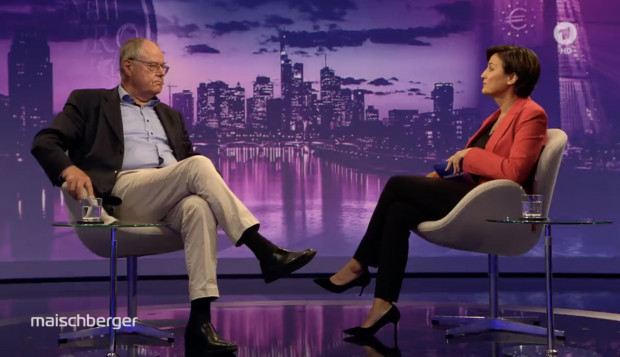 Peer Steinbrück bei Maischberger: „Ich würde mir eine deutlichere und heftigere Auseinandersetzung wünschen“