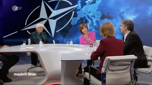Claudia Roth bei Illner: Nicht zu viel über Waffen reden – Ukraine mit „Exilmedienstrategieinfrastruktur“ helfen
