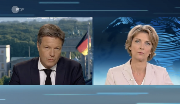 Habeck mit Energie-Kettenkalkulation bei ZDF-heute