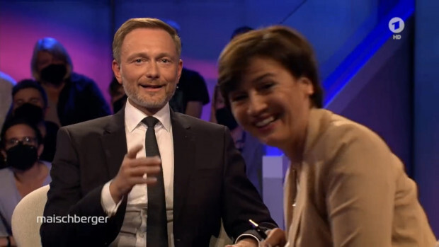 Finanzminister Lindner gibt bei Maischberger den Weihnachtsmann