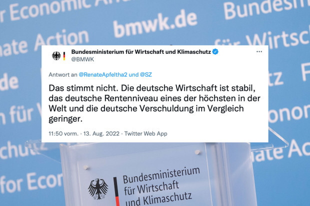 Nein, das deutsche Rentenniveau ist nicht „eines der höchsten der Welt“