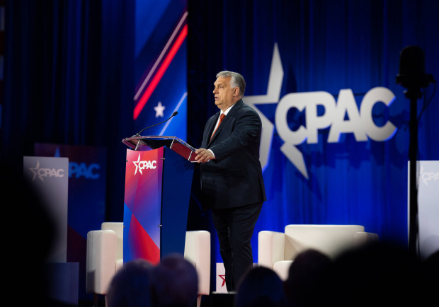 Orbán, gefeiert in Texas