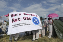 Wut-Winter verkehrt: Klimaaktivisten wollen Grenzen statt Erdgas verbrennen