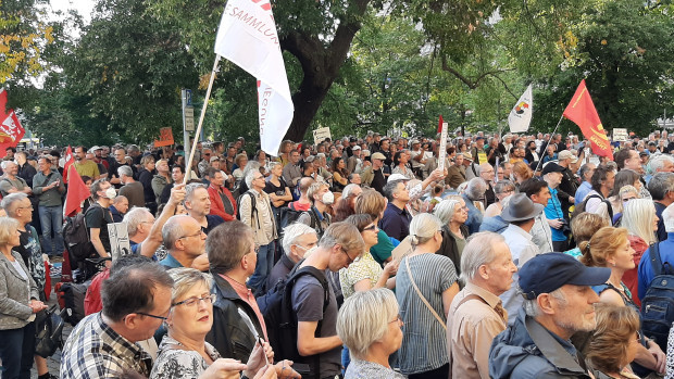 Die Linken rufen zum „Heißen Herbst“ auf der Straße