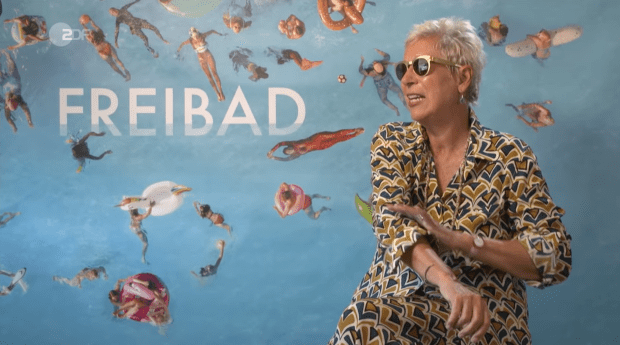 Doris Dörrie über den menschengemachten Klimawandel am Beckenrand