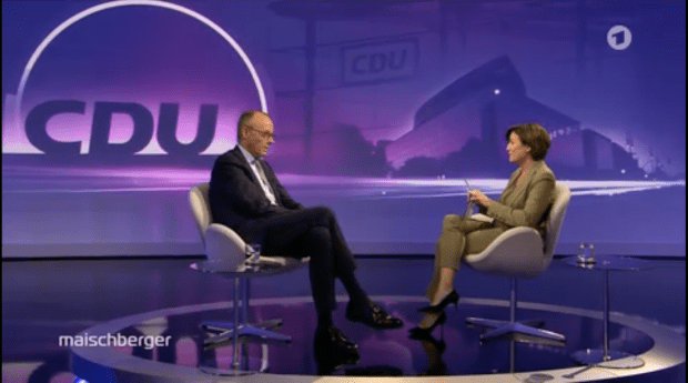 Bei Maischberger: Friedrich Merz versteckt sich hinter Greta Thunberg
