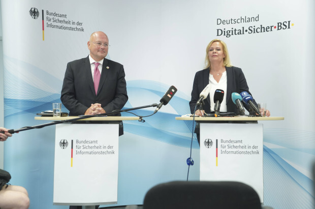 Nicht der geschasste BSI-Chef Schönbohm, sondern Ministerin Faeser ist das Risiko