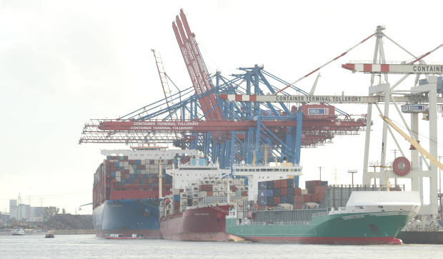 Hamburgs Hafen und des Bundeskanzlers nächste Chinareise