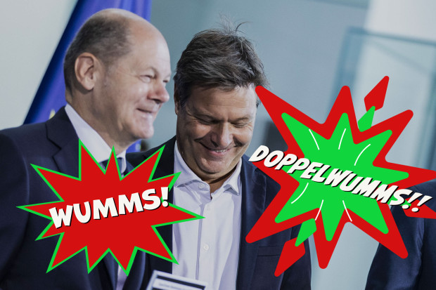 „Wumms!“ und „Doppelwumms!!“