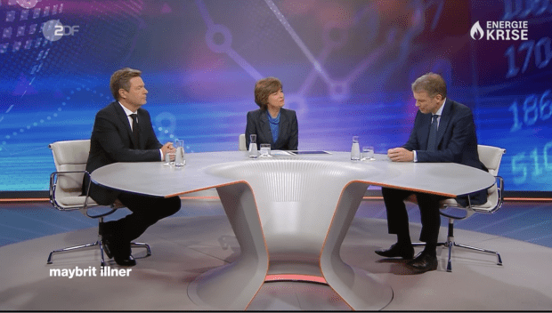 Habeck bei Illner: „In einer Krise muss man das tun, was die Krise gebietet“