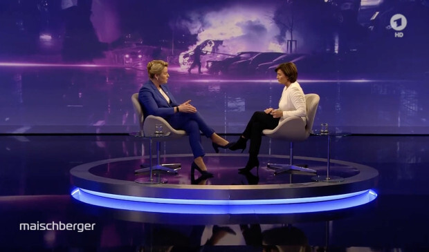 Bei Sandra Maischberger: Franziska Giffey gibt Scheitern zu