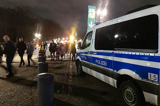 Über 100 Festnahmen in der Silvesternacht in Berlin