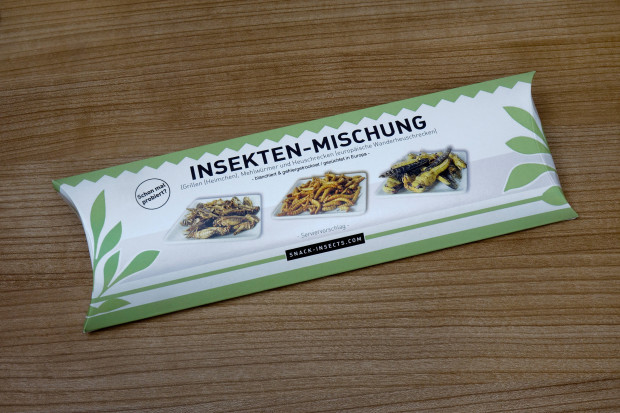 Veganer protestieren gegen Insekten im Essen