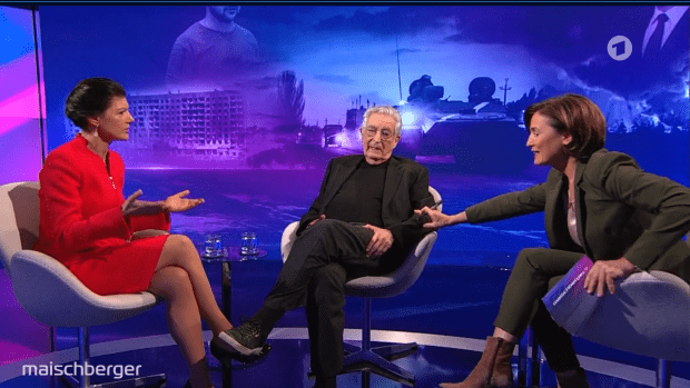 Aua bei Maischberger: Gerhart Baum verbeißt sich in Sahra Wagenknecht