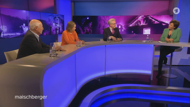 Maischbergers Gäste betreiben Maaßen-Bashing auf Faktenchecker-Niveau