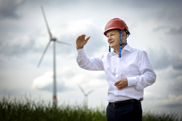 Olaf Scholz und sein windiger Plan zum Ausbau der Windkraft