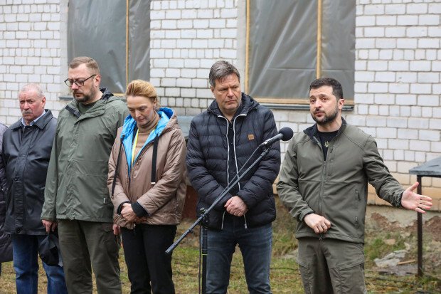 Habecks Ukraine-Show auf Kosten des Steuerzahlers