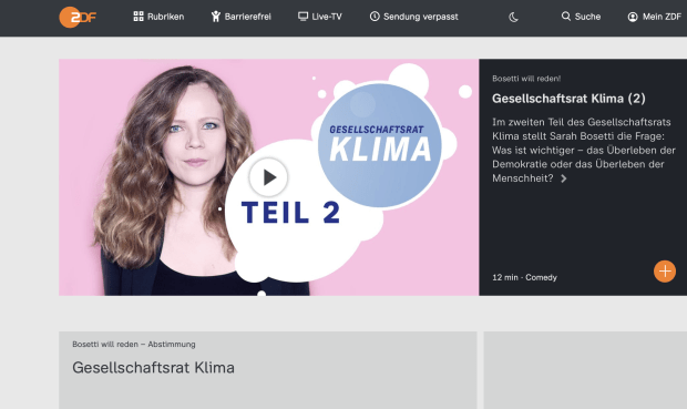 Wie öffentlich-rechtliche Formate die Klimadiktatur schmackhaft machen